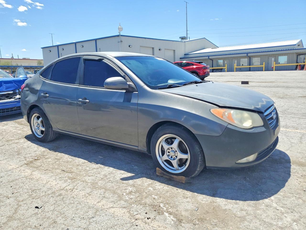 2008 Hyundai Elantra Gls/se/limited Black vin: KMHDU46D78U365203
