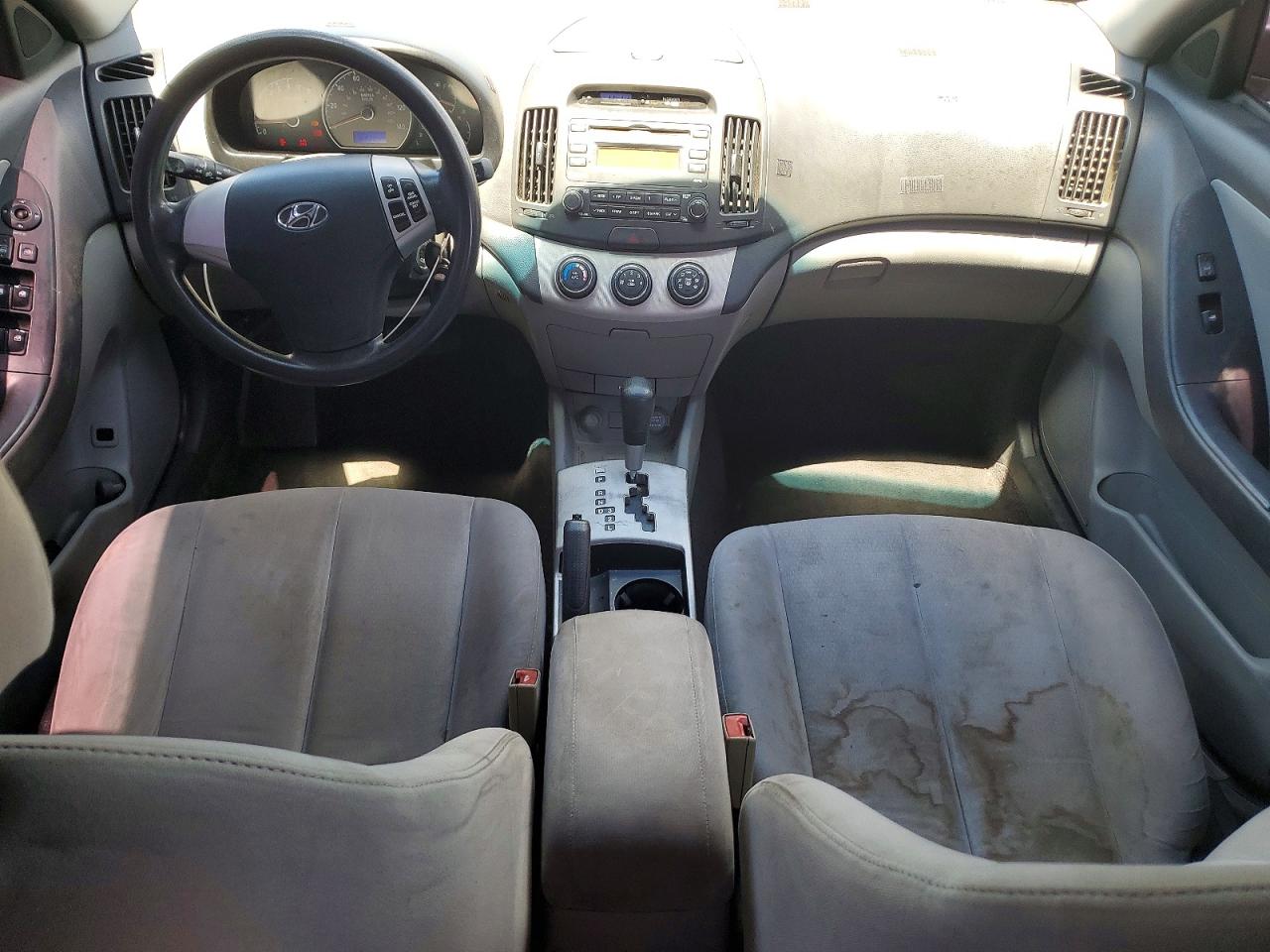 2008 Hyundai Elantra Gls/se/limited Black vin: KMHDU46D78U365203
