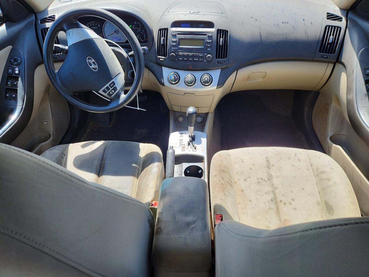 2008 Hyundai Elantra Gls White vin: KMHDU46D78U374211