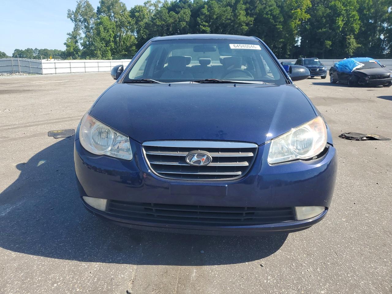 2008 Hyundai Elantra Gls Blue vin: KMHDU46D78U402962