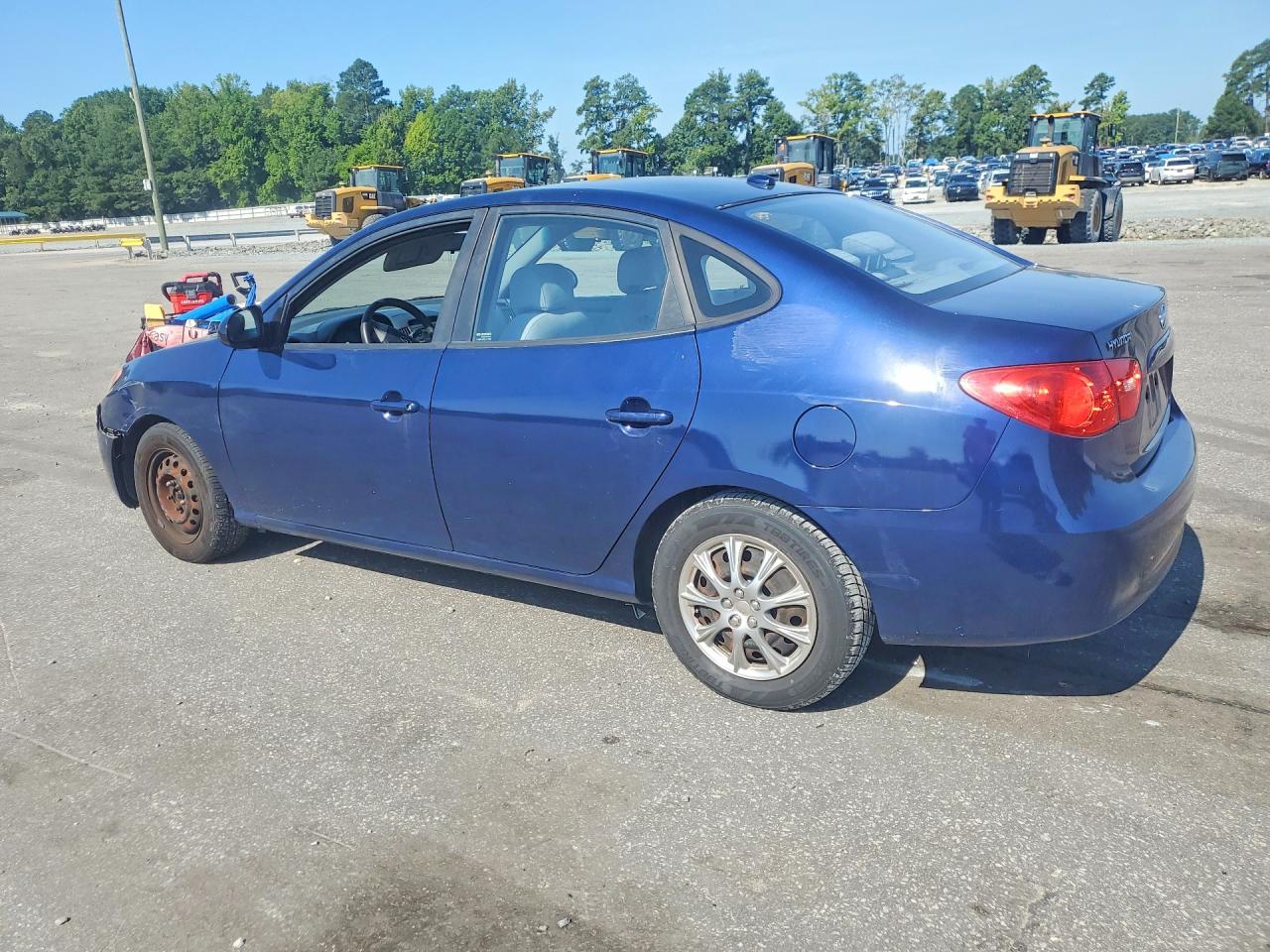 2008 Hyundai Elantra Gls Blue vin: KMHDU46D78U402962