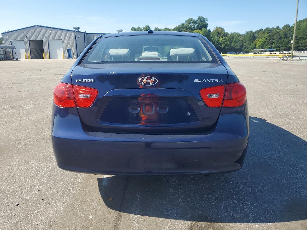 2008 Hyundai Elantra Gls Blue vin: KMHDU46D78U402962