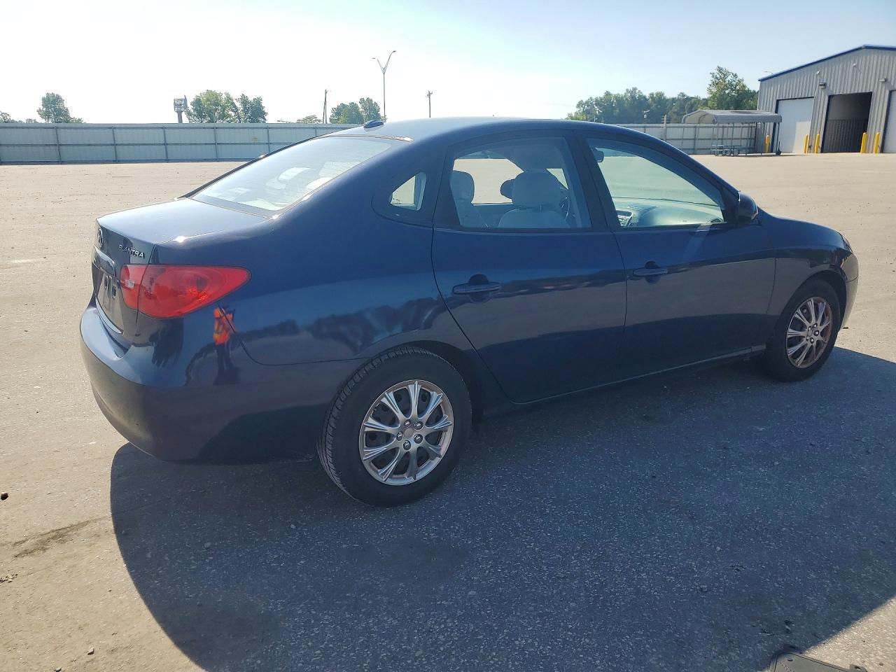 2008 Hyundai Elantra Gls Blue vin: KMHDU46D78U402962