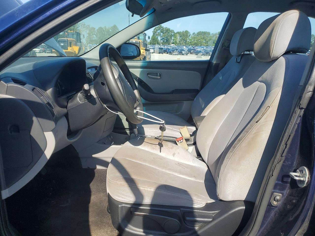 2008 Hyundai Elantra Gls Blue vin: KMHDU46D78U402962