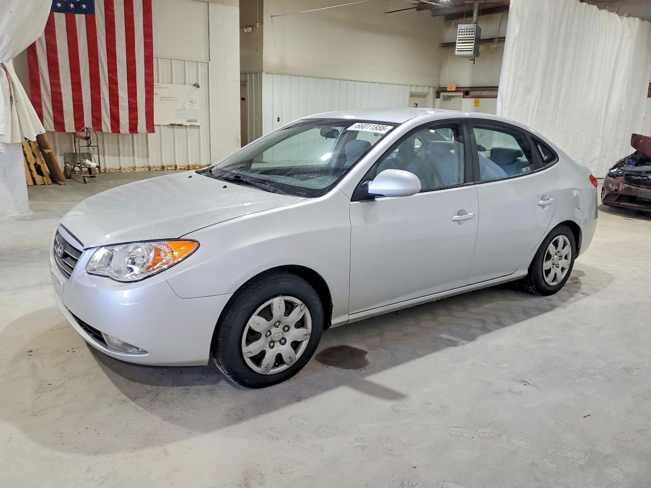 2008 Hyundai Elantra Gls Silver vin: KMHDU46D78U415002