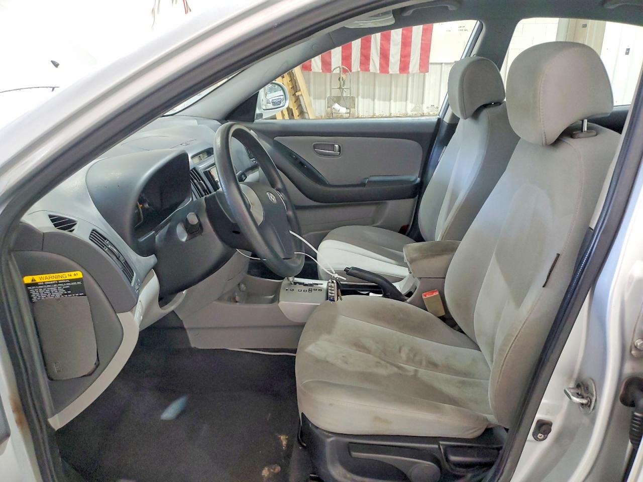 2008 Hyundai Elantra Gls Silver vin: KMHDU46D78U415002