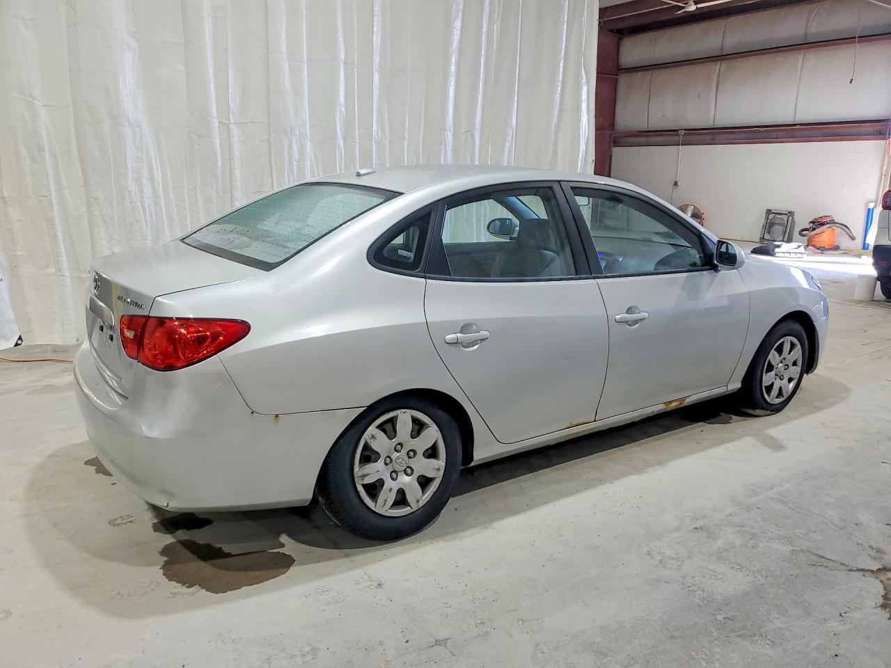 2008 Hyundai Elantra Gls Silver vin: KMHDU46D78U415002