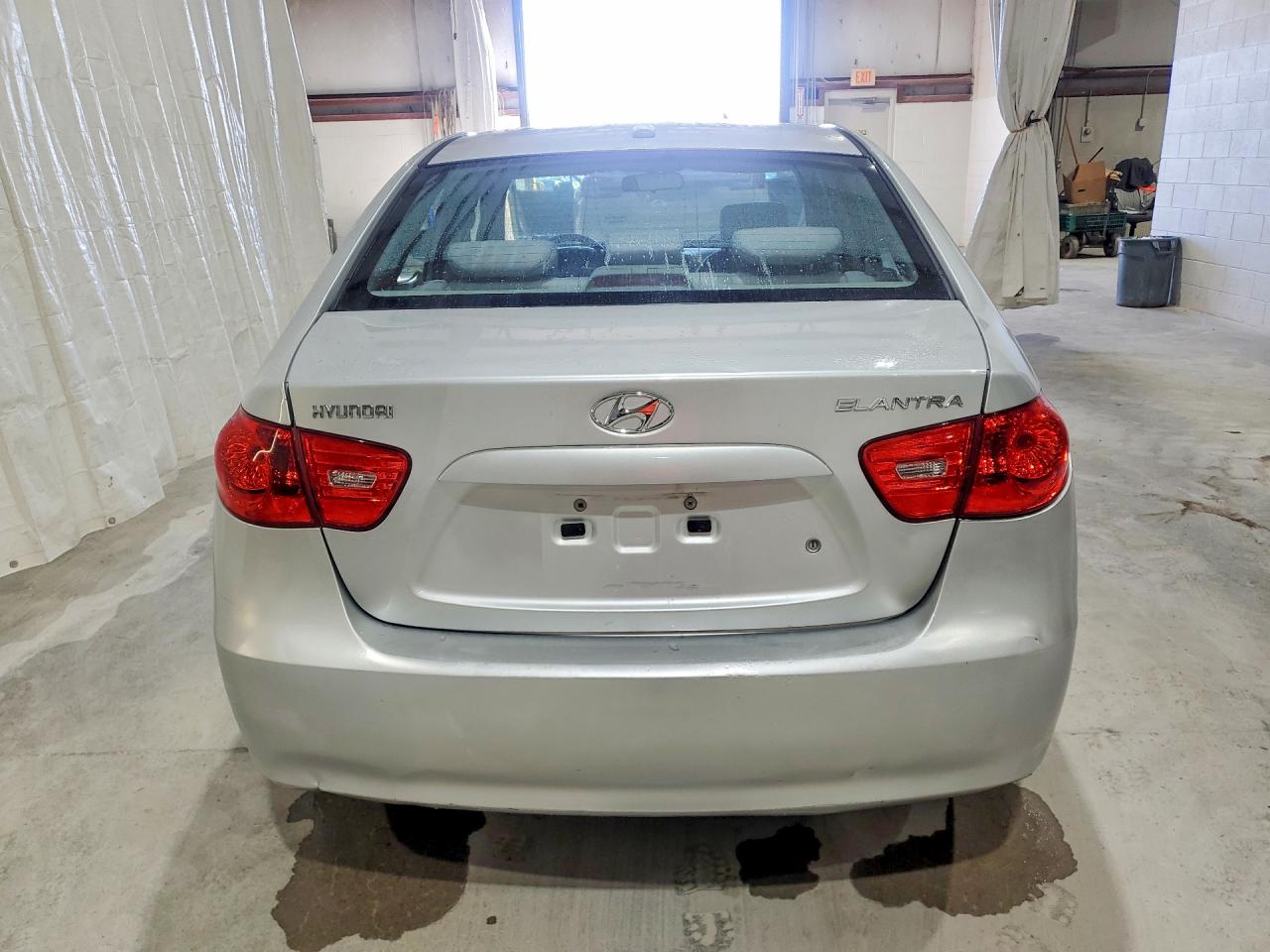 2008 Hyundai Elantra Gls Silver vin: KMHDU46D78U415002