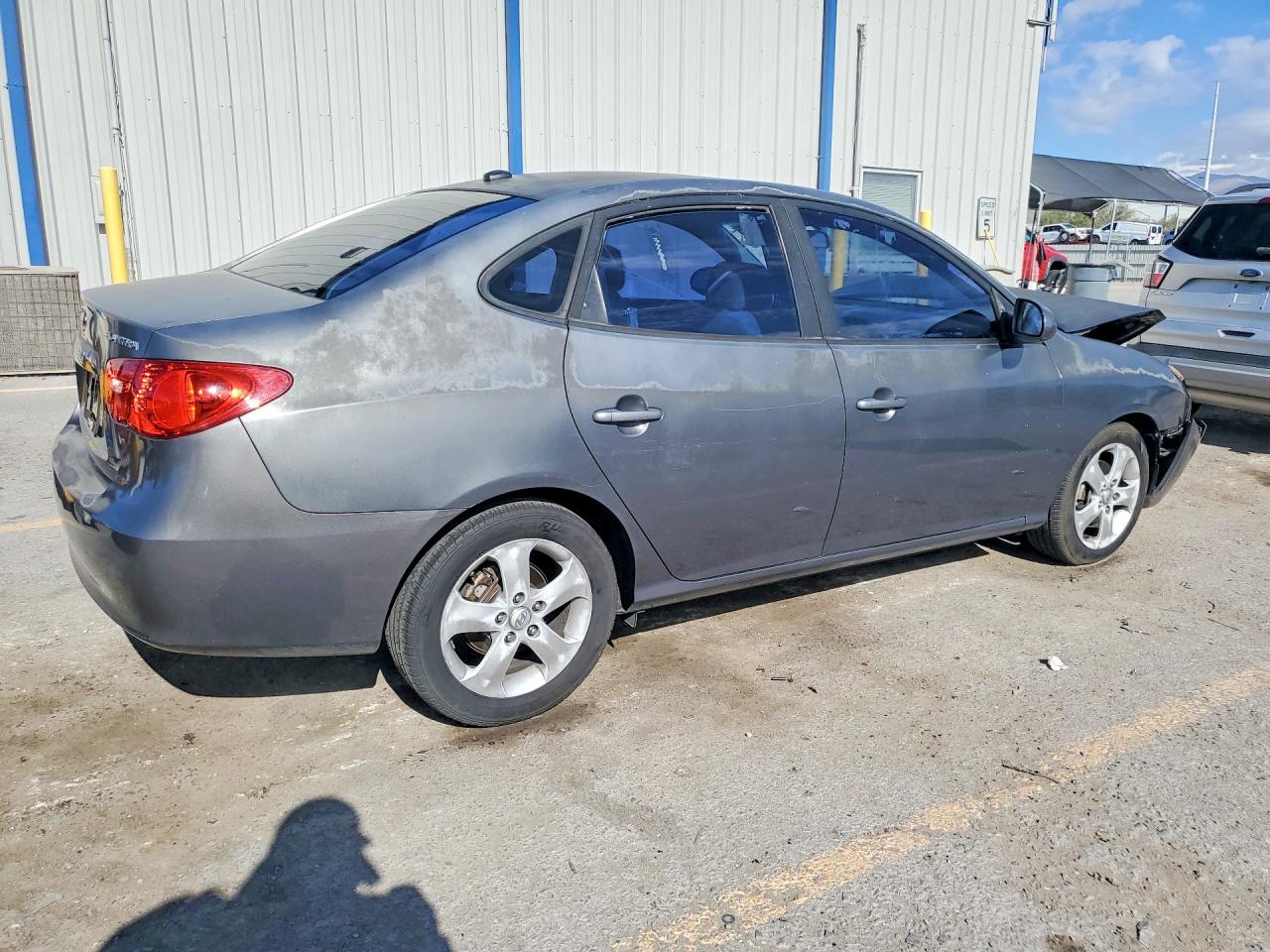 2008 Hyundai Elantra Gls Gray vin: KMHDU46D78U443785