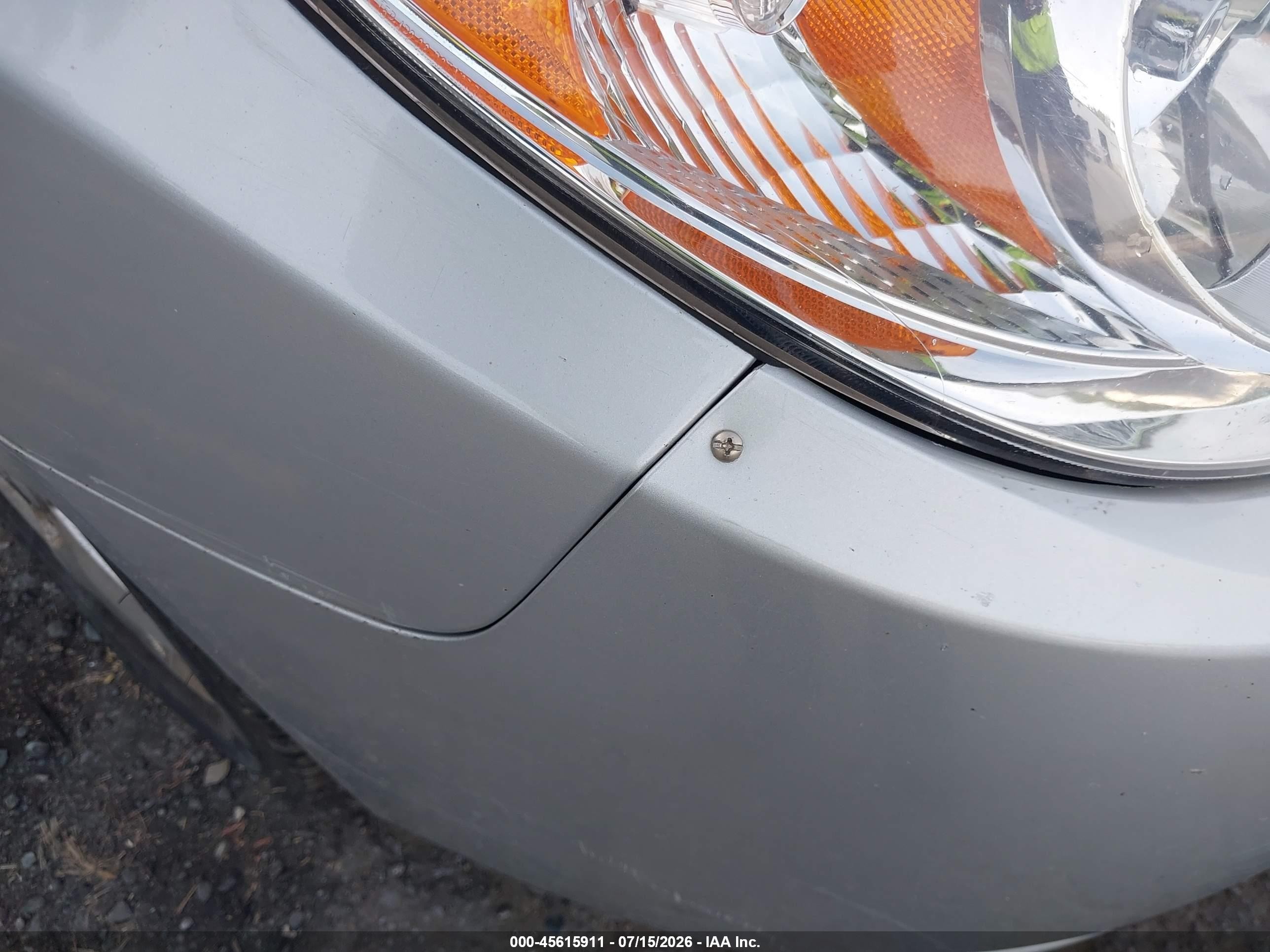 2008 Hyundai Elantra Gls/se Silver vin: KMHDU46D78U444077