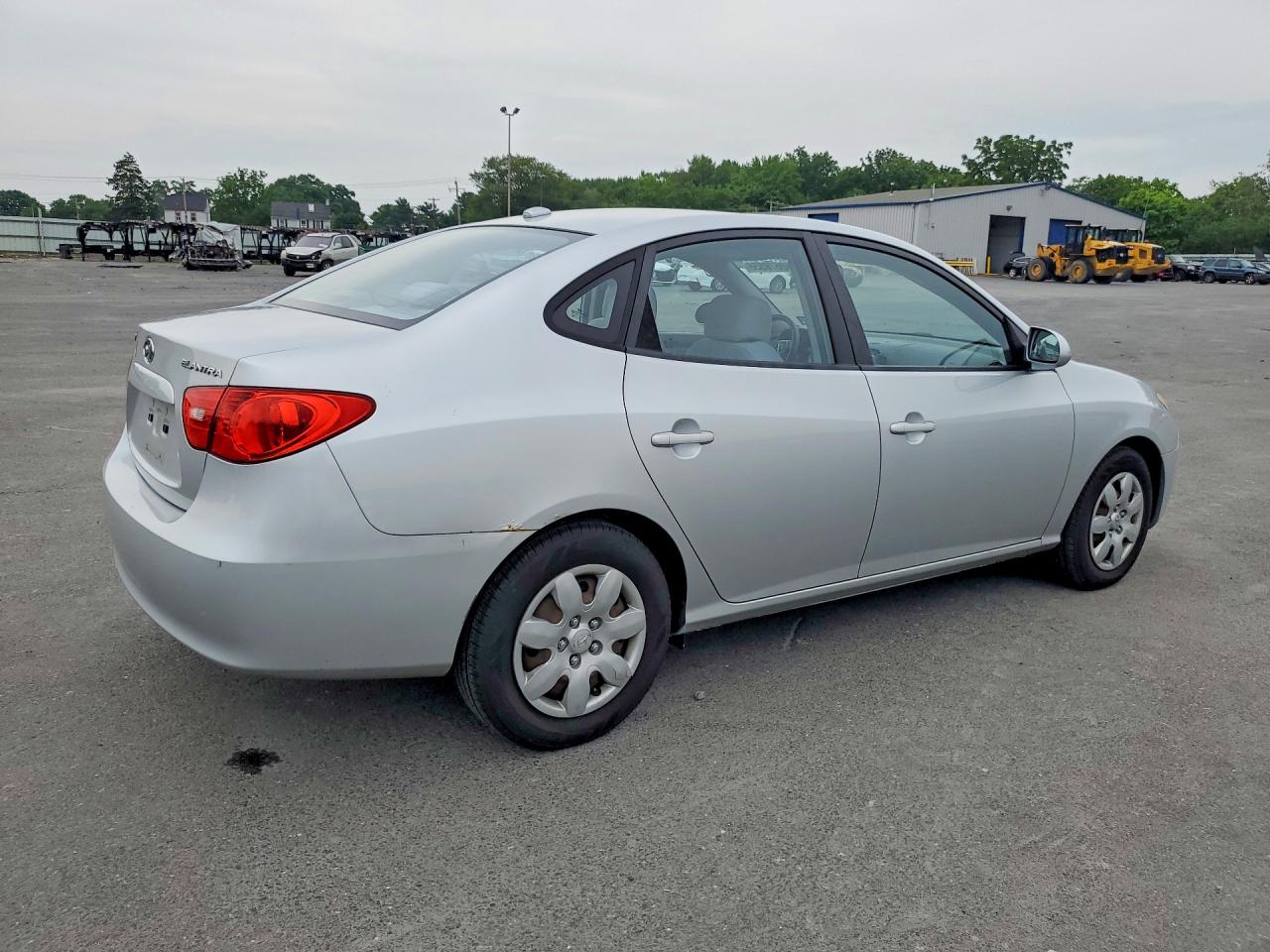 2008 Hyundai Elantra Gls Silver vin: KMHDU46D78U472624