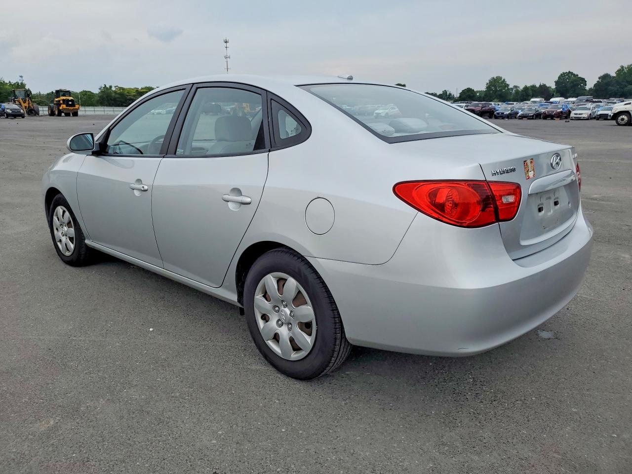 2008 Hyundai Elantra Gls Silver vin: KMHDU46D78U472624