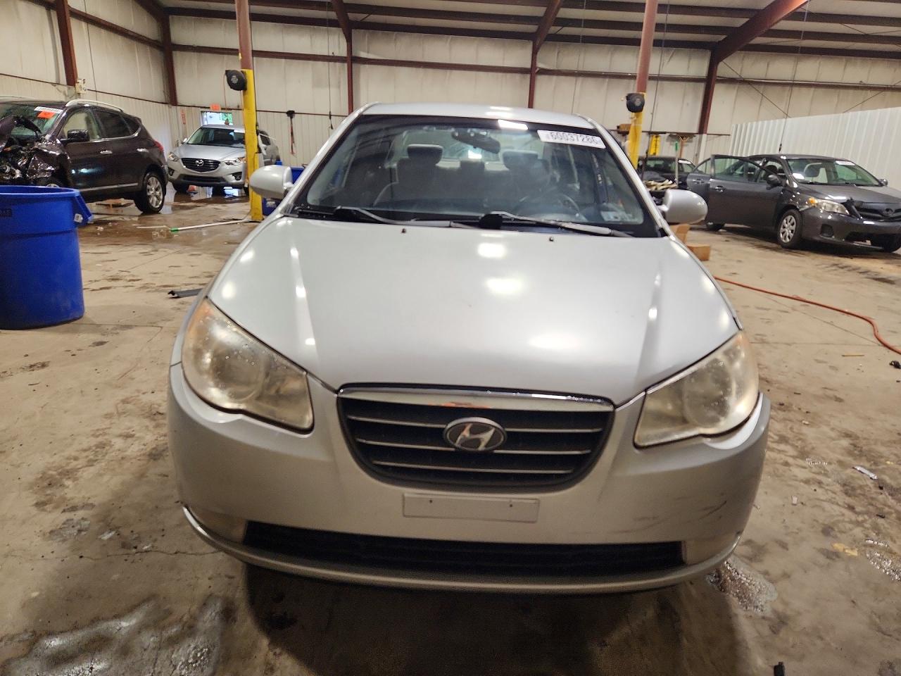 2008 Hyundai Elantra Gls Silver vin: KMHDU46D78U500681