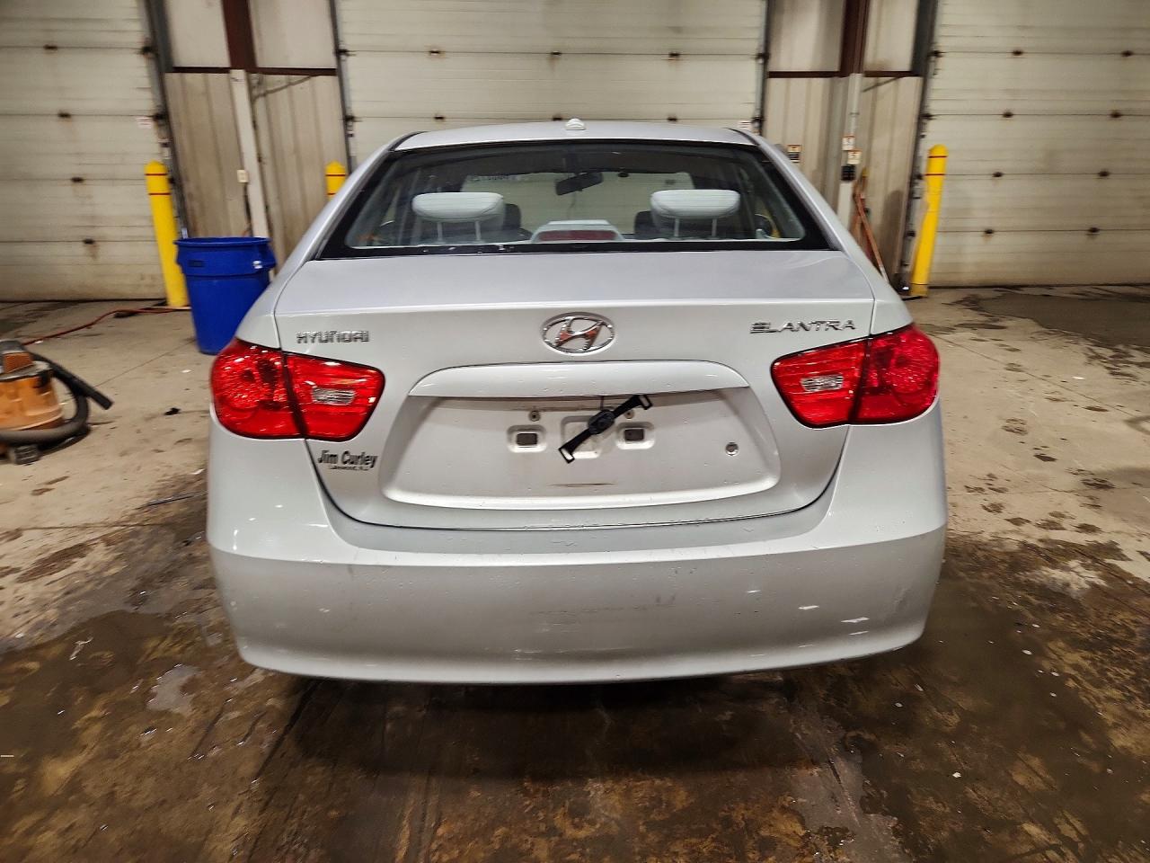 2008 Hyundai Elantra Gls Silver vin: KMHDU46D78U500681