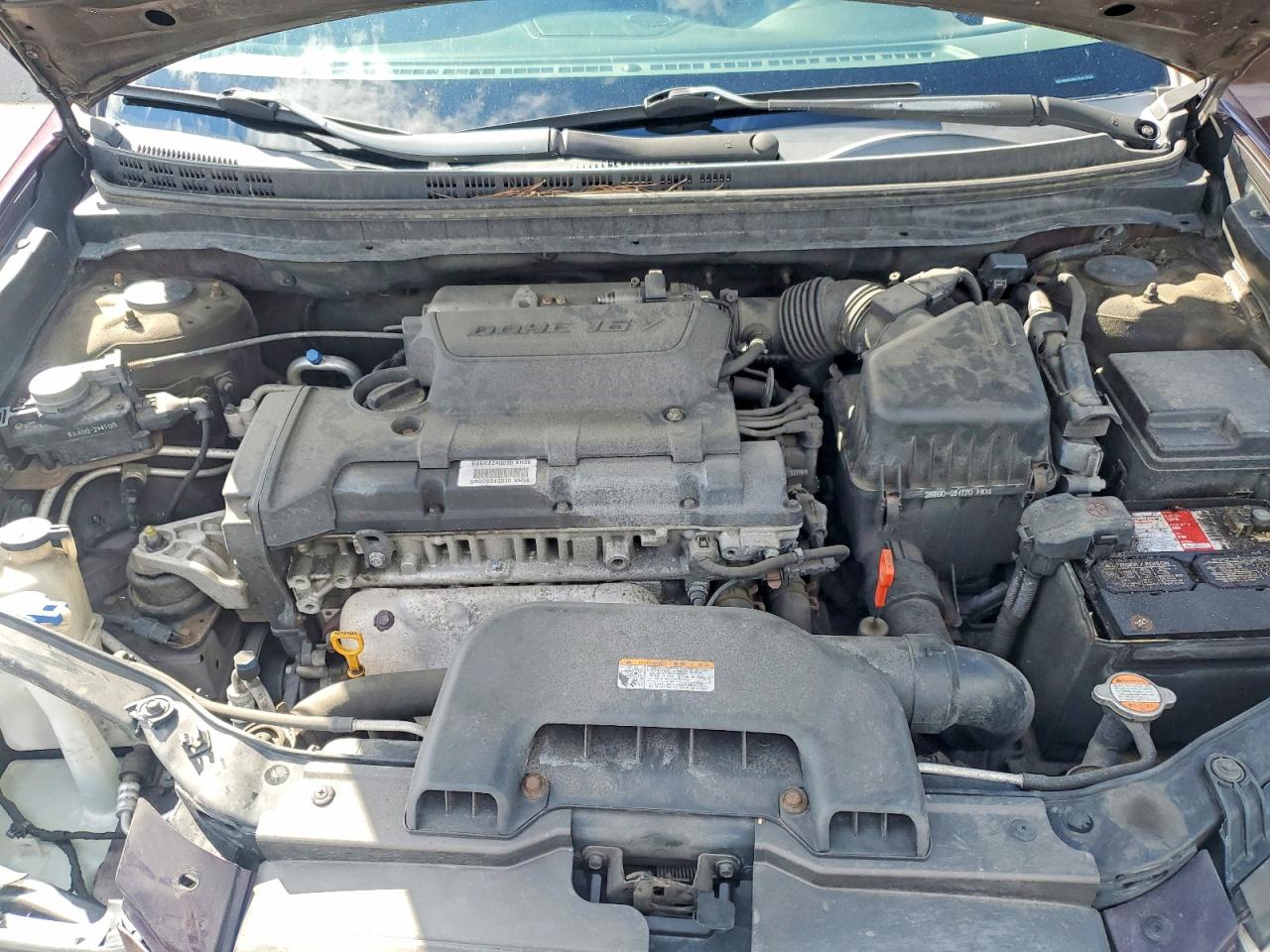 2008 Hyundai Elantra Gls Purple vin: KMHDU46D78U517528
