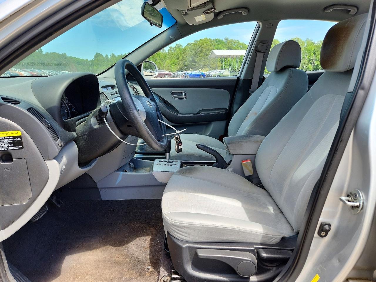 2009 Hyundai Elantra Gls Silver vin: KMHDU46D79U598337
