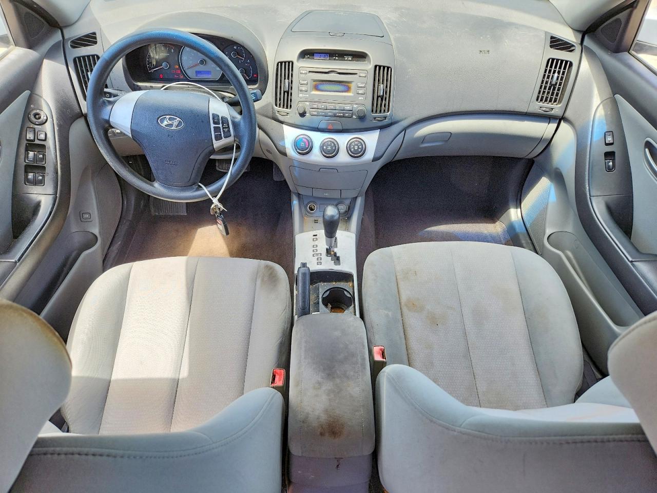 2009 Hyundai Elantra Gls Silver vin: KMHDU46D79U598337