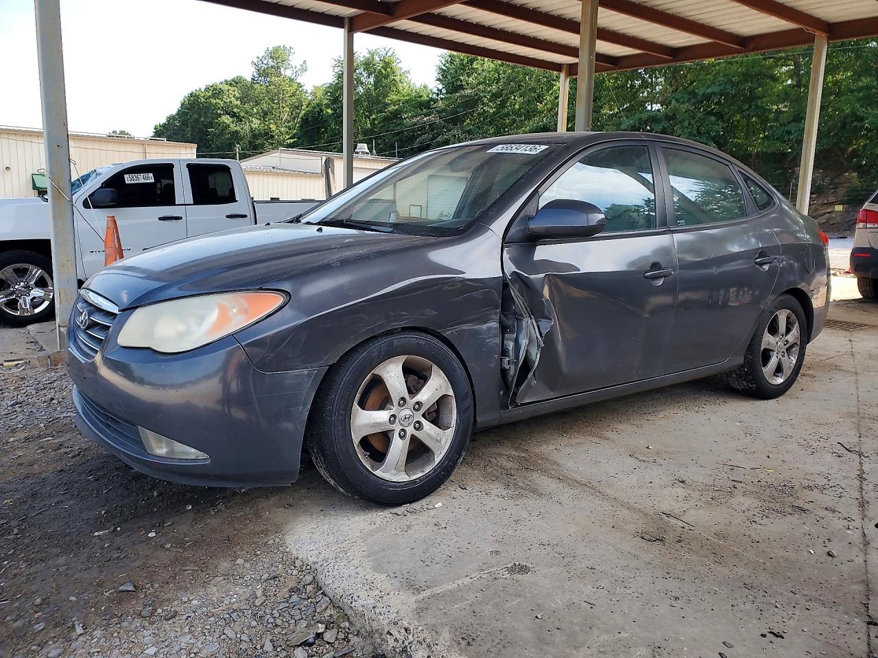 2009 Hyundai Elantra Se Gray vin: KMHDU46D79U612950