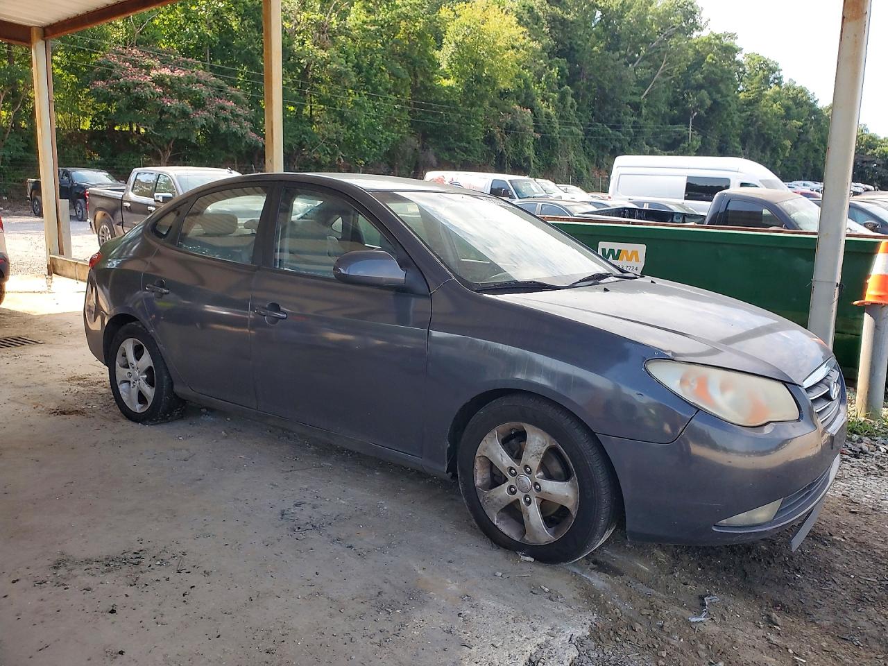 2009 Hyundai Elantra Se Gray vin: KMHDU46D79U612950