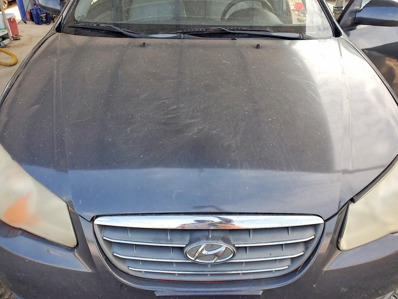2009 Hyundai Elantra Se Gray vin: KMHDU46D79U612950
