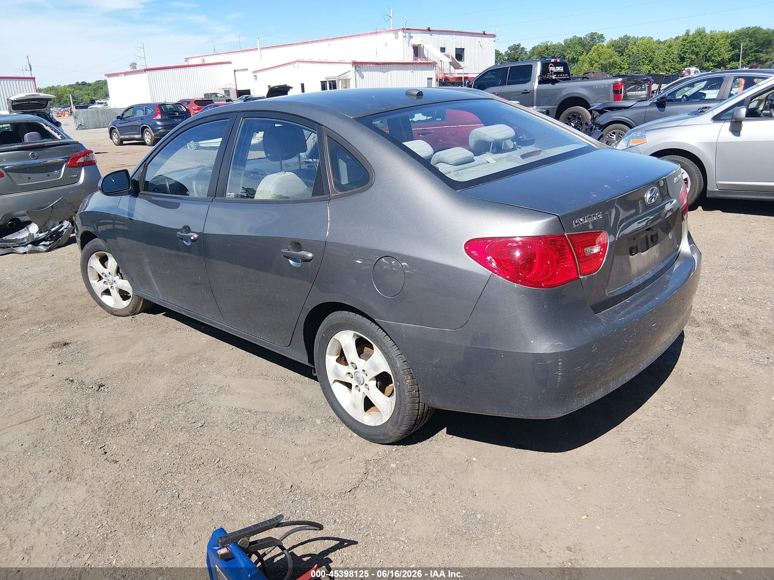 2009 Hyundai Elantra Se Gray vin: KMHDU46D79U613354