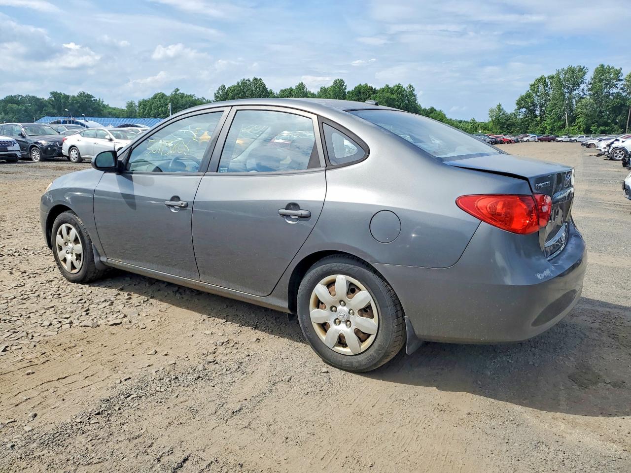 2009 Hyundai Elantra Gls Gray vin: KMHDU46D79U641994