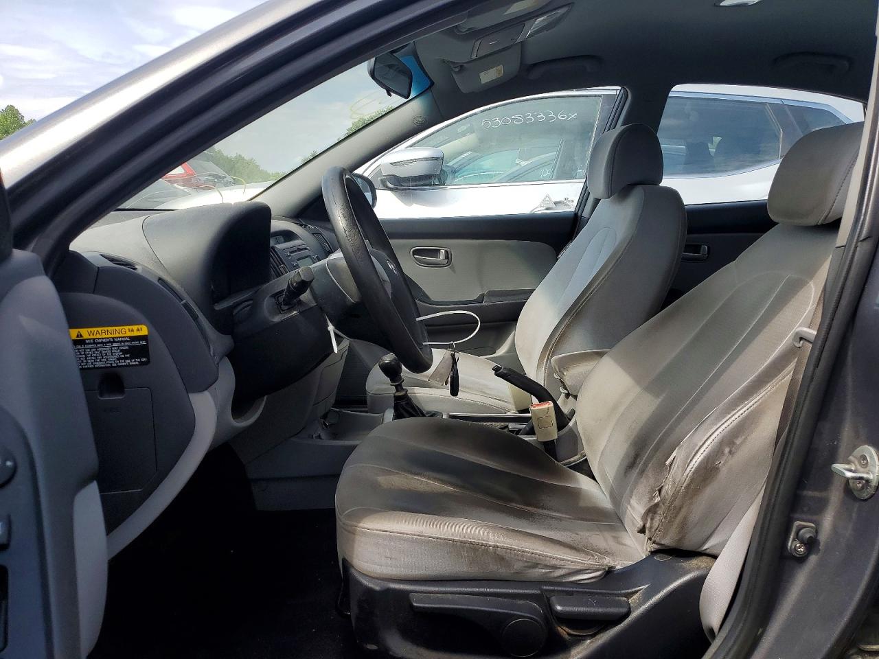 2009 Hyundai Elantra Gls Gray vin: KMHDU46D79U641994