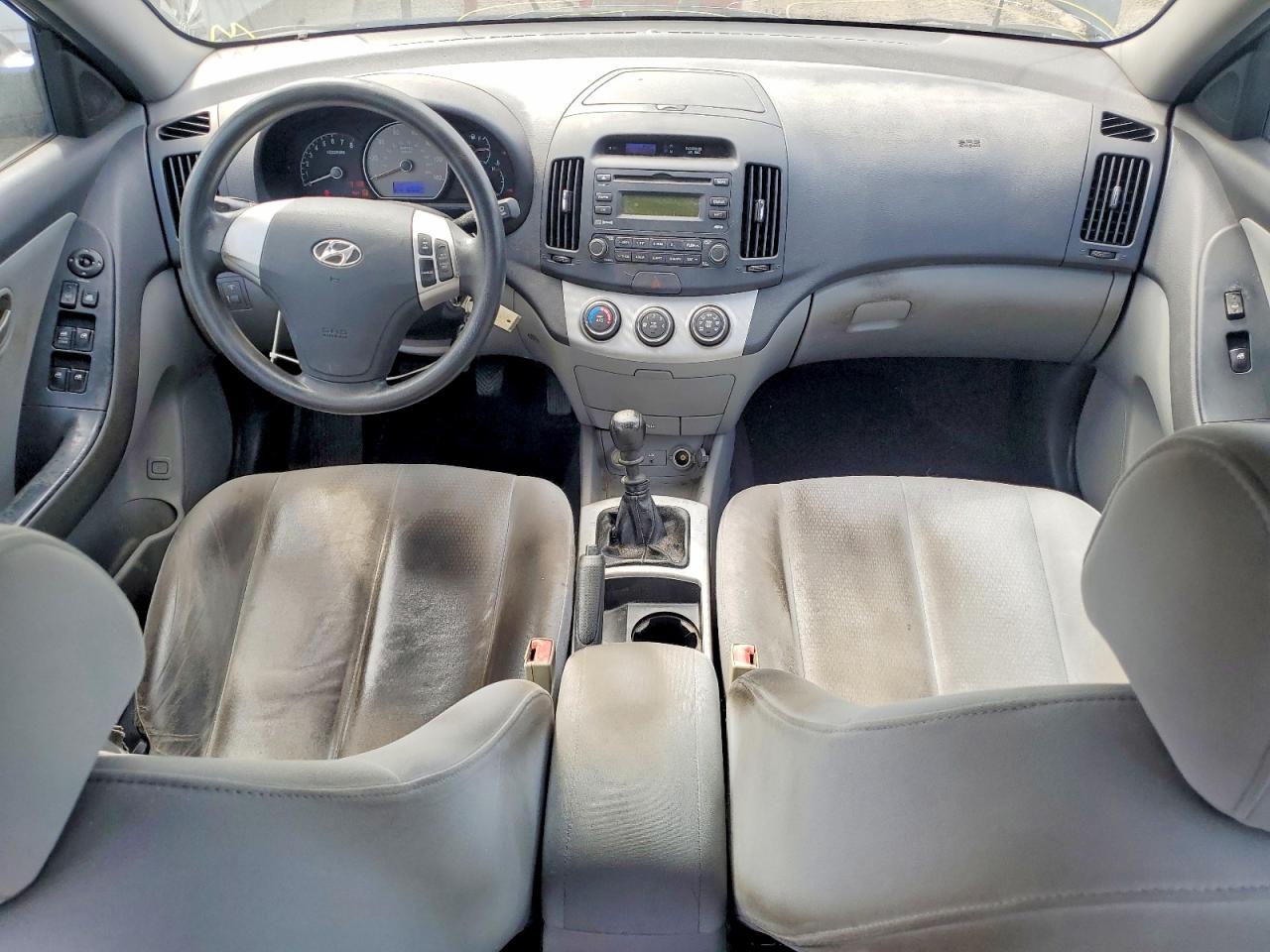 2009 Hyundai Elantra Gls Gray vin: KMHDU46D79U641994