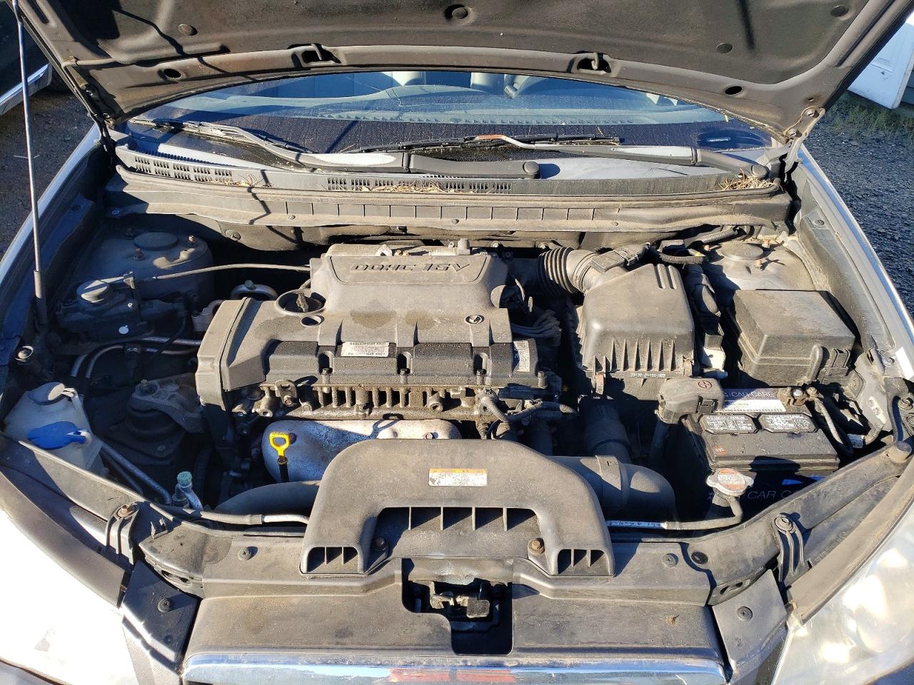 2009 Hyundai Elantra Gls Gray vin: KMHDU46D79U641994