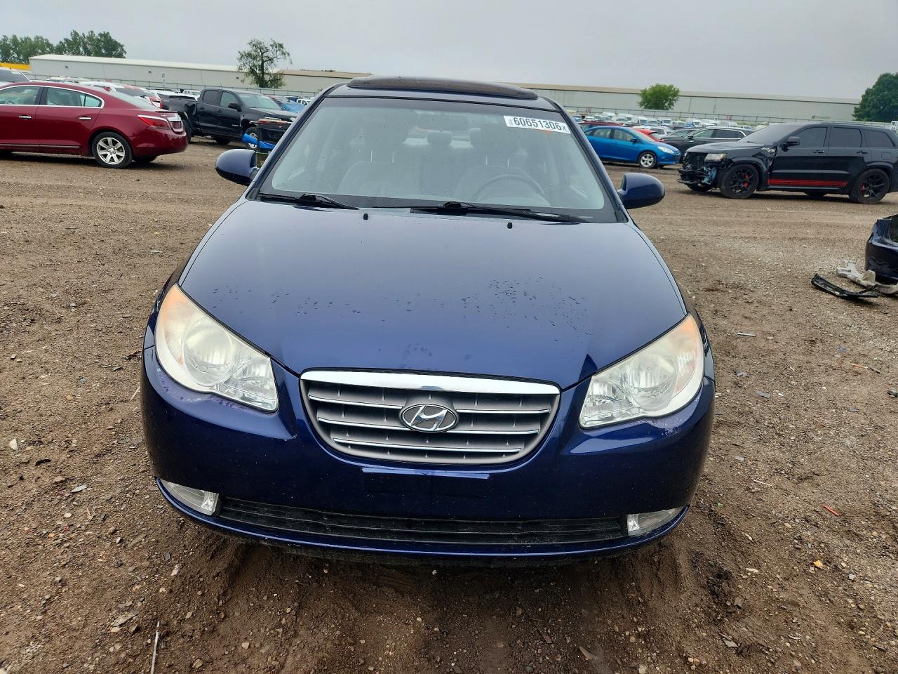 2009 Hyundai Elantra Se Blue vin: KMHDU46D79U664191