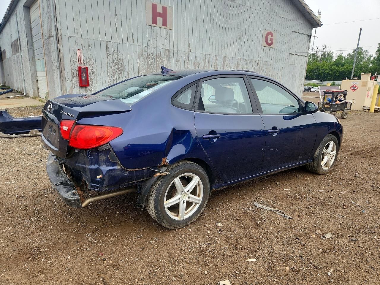 2009 Hyundai Elantra Se Blue vin: KMHDU46D79U664191