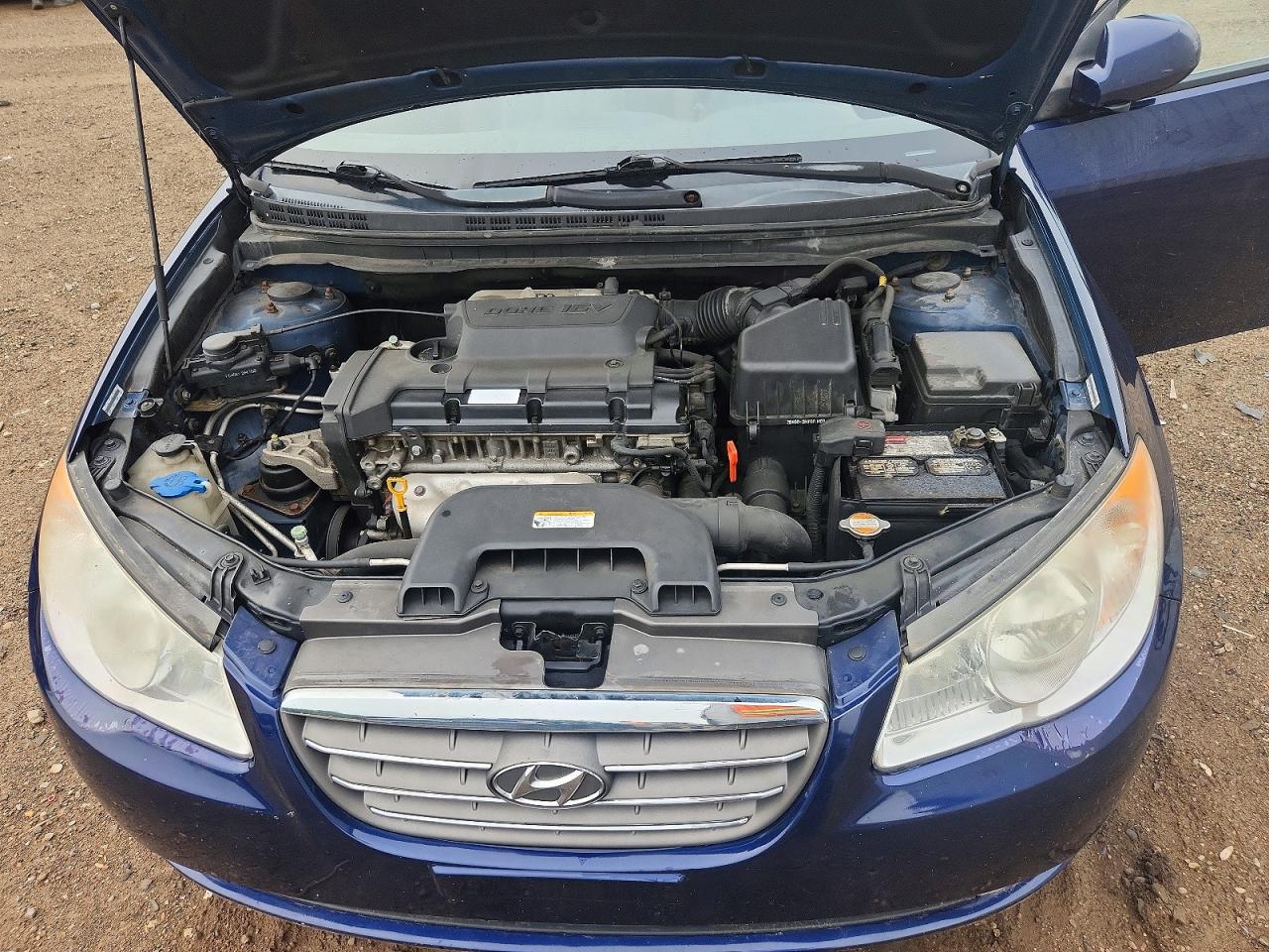 2009 Hyundai Elantra Se Blue vin: KMHDU46D79U664191