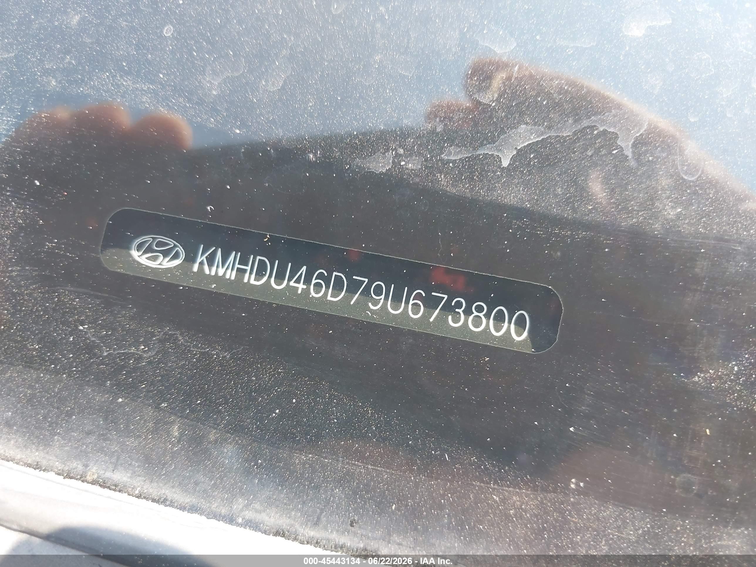 2009 Hyundai Elantra Gls Black vin: KMHDU46D79U673800