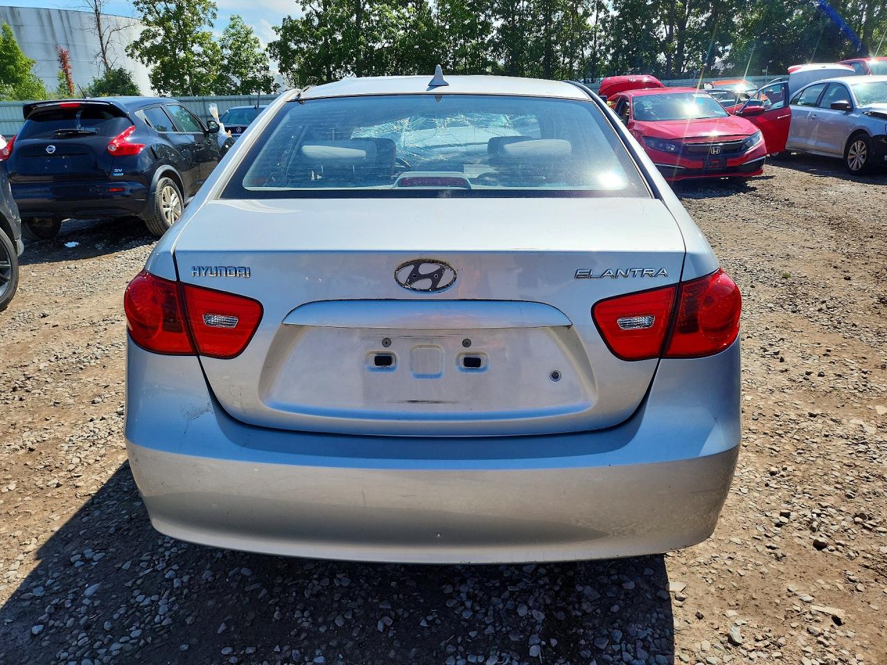 2009 Hyundai Elantra Gls Silver vin: KMHDU46D79U716127