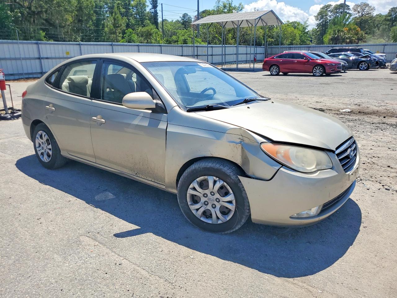 2009 Hyundai Elantra Gls Gold vin: KMHDU46D79U741965