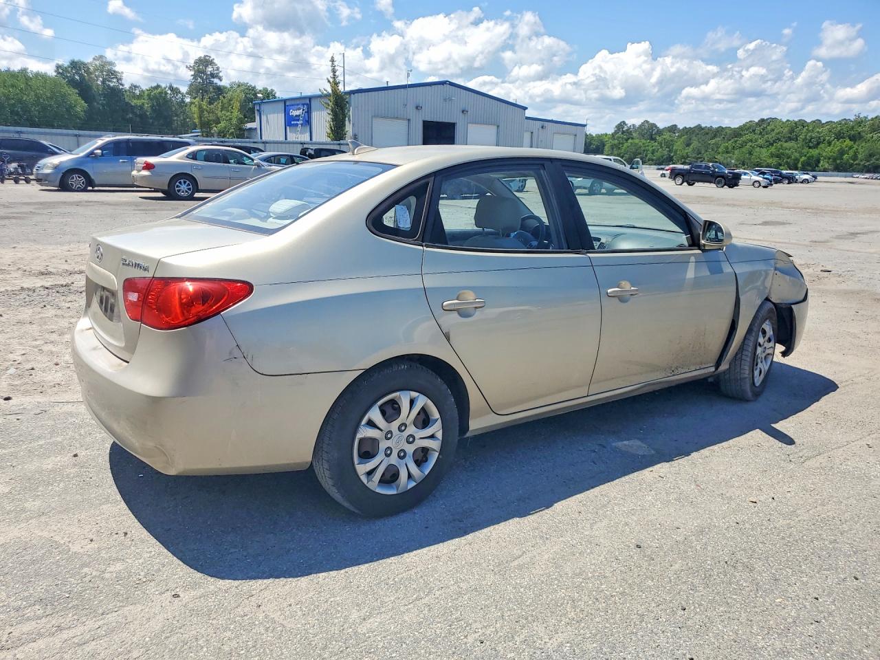 2009 Hyundai Elantra Gls Gold vin: KMHDU46D79U741965