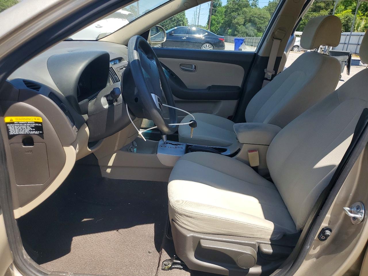 2009 Hyundai Elantra Gls Gold vin: KMHDU46D79U741965