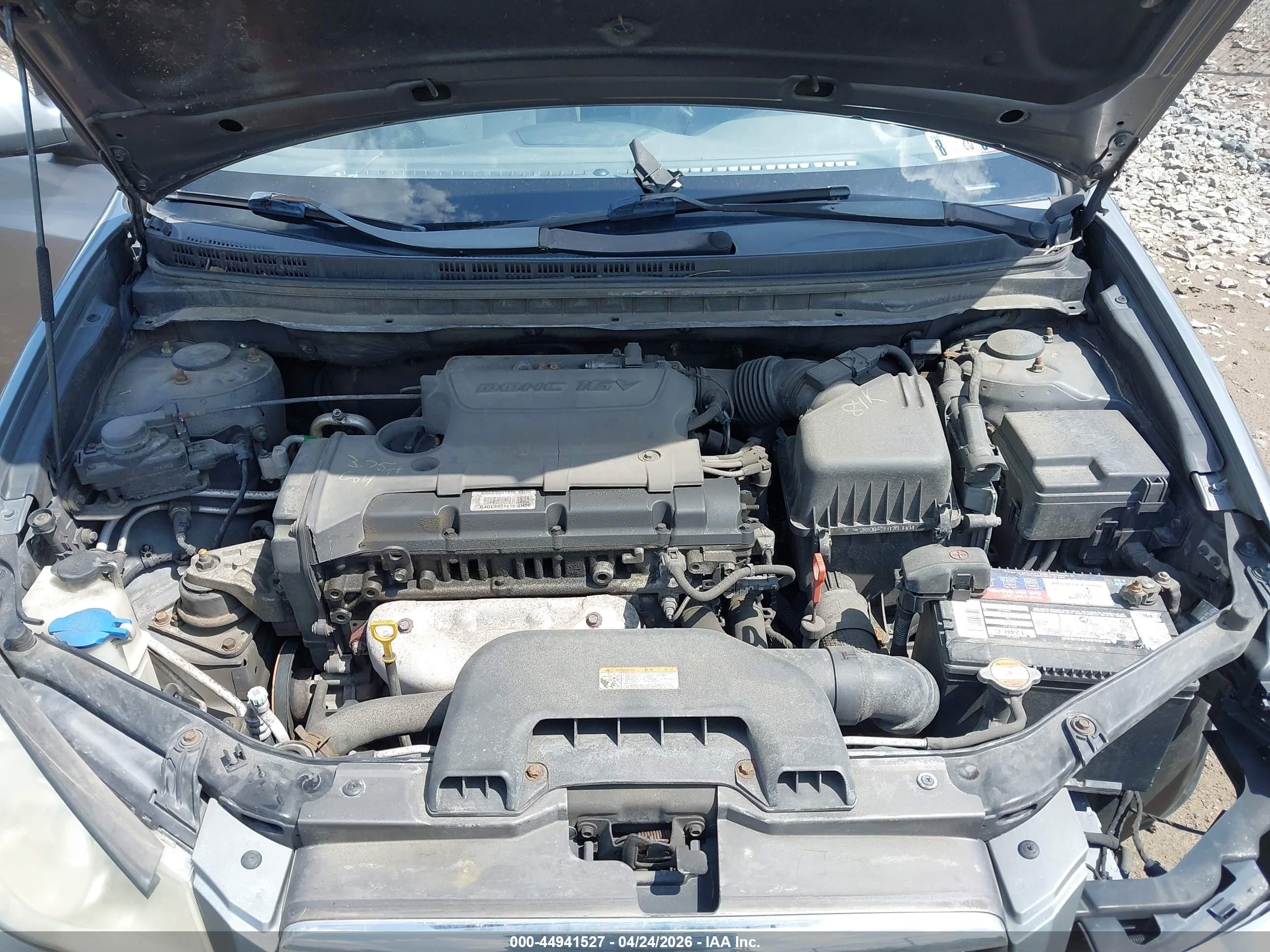 2009 Hyundai Elantra Gls Gray vin: KMHDU46D79U784878