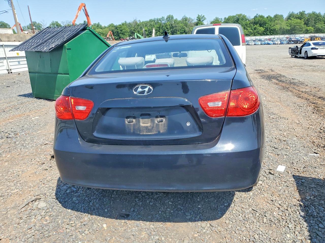 2009 Hyundai Elantra Gls Black vin: KMHDU46D79U815241