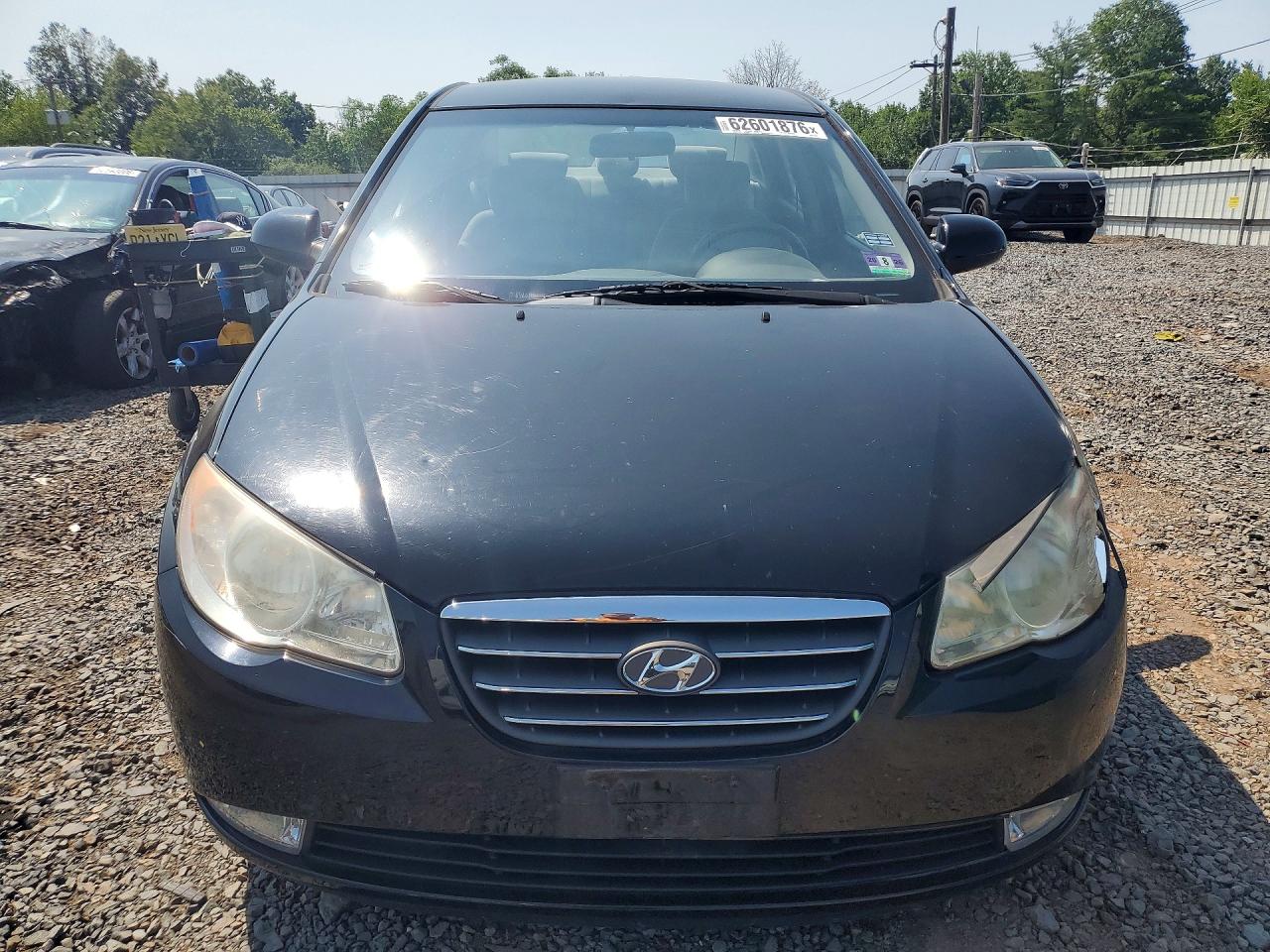 2009 Hyundai Elantra Gls Black vin: KMHDU46D79U815241