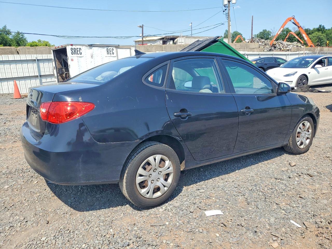 2009 Hyundai Elantra Gls Black vin: KMHDU46D79U815241