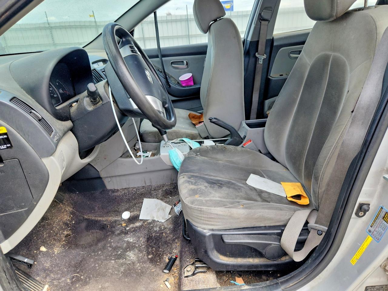 2009 Hyundai Elantra Gls Silver vin: KMHDU46D79U821105
