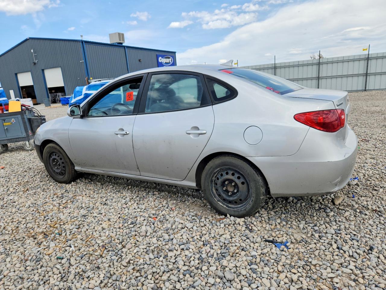 2009 Hyundai Elantra Gls Silver vin: KMHDU46D79U821105