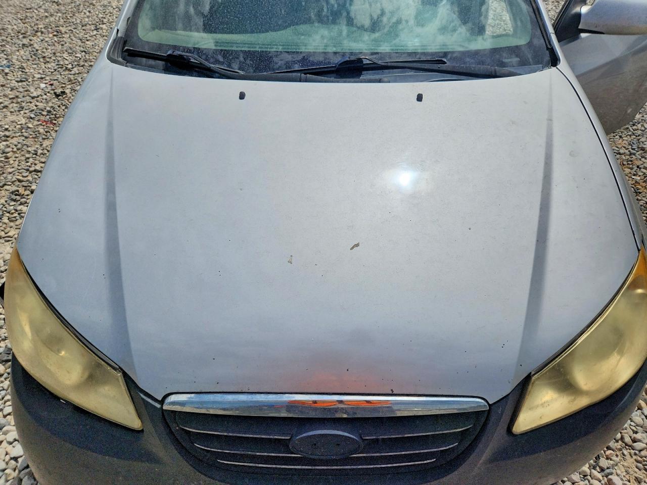 2009 Hyundai Elantra Gls Silver vin: KMHDU46D79U821105