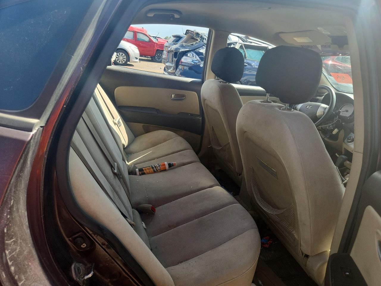 2007 Hyundai Elantra Gls Maroon vin: KMHDU46D87U079164