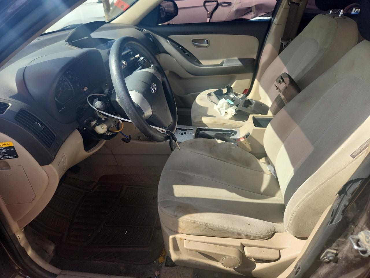 2007 Hyundai Elantra Gls Maroon vin: KMHDU46D87U079164
