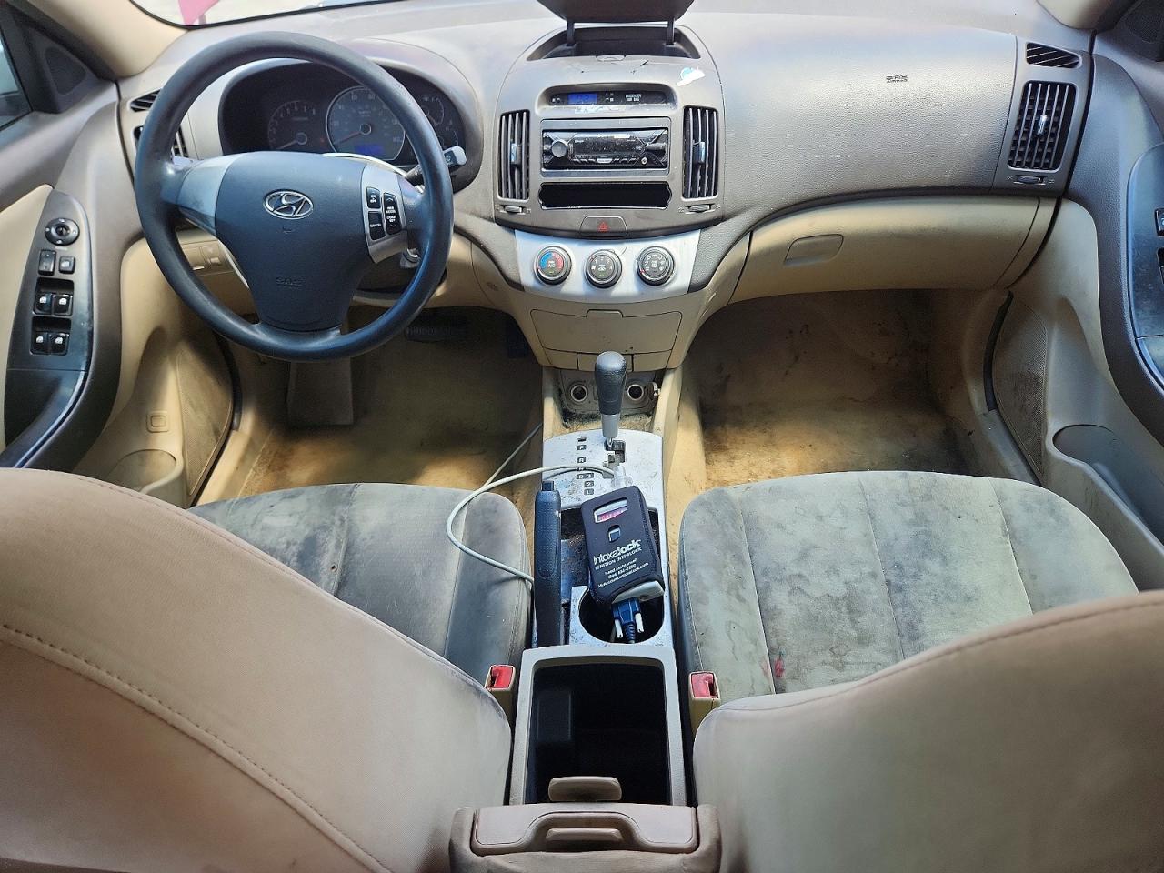 2007 Hyundai Elantra Gls/se/limited Red vin: KMHDU46D87U253699