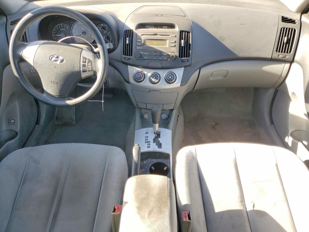 2007 Hyundai Elantra Gls Gray vin: KMHDU46D87U261396