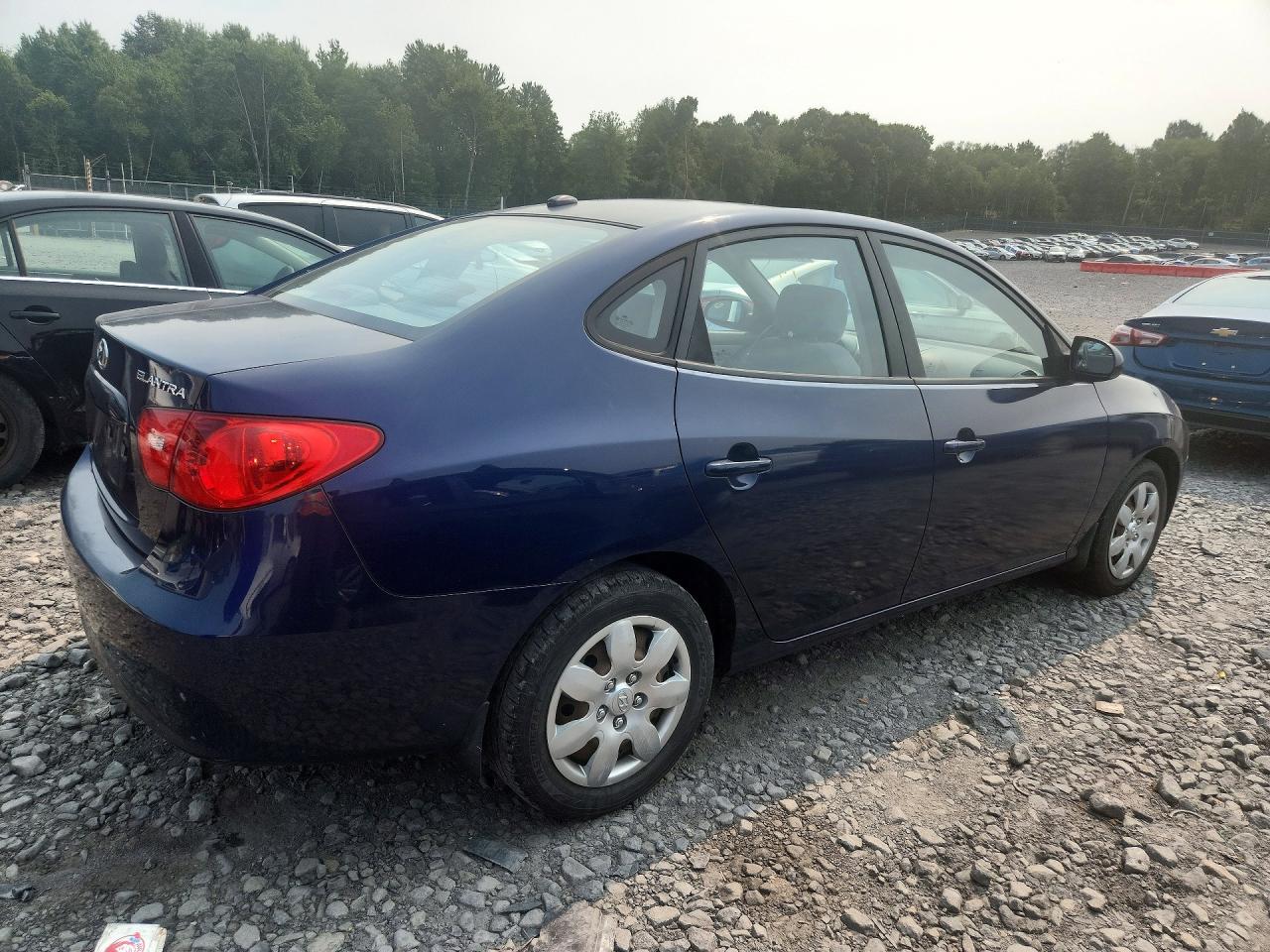 2008 Hyundai Elantra Gls Blue vin: KMHDU46D88U404753