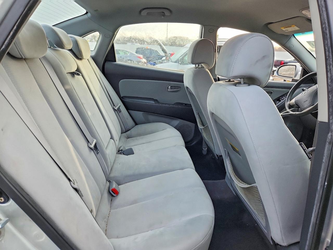 2008 Hyundai Elantra Gls Silver vin: KMHDU46D88U449790